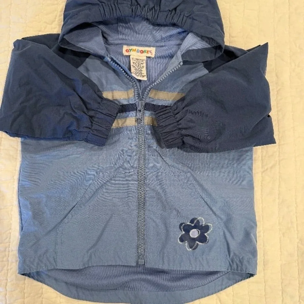 RAINBOW Gymboree EEUC Girls Heavy Windbreaker X-SMALL 1.5-2 years